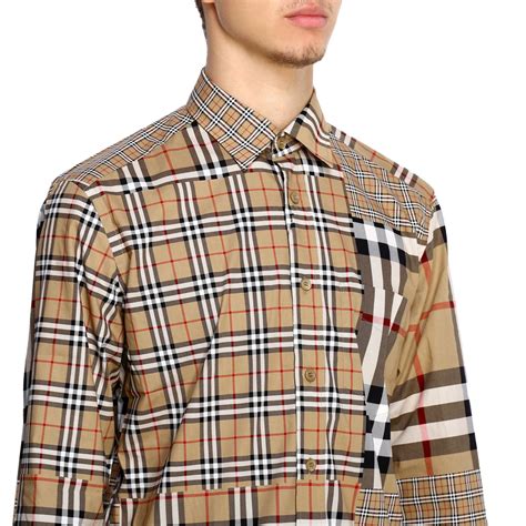 burberry karo hemd|Burberry cropped shirt.